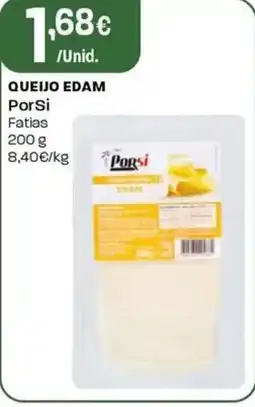 Intermarché Queijo edam PorSi promoção