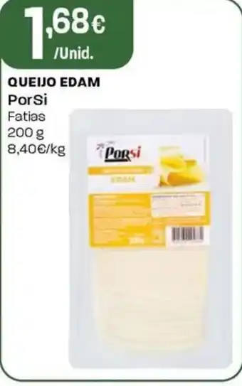 Intermarché Queijo edam PorSi promoção