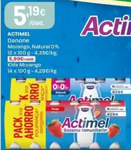 Intermarché Actimel Danone promoção