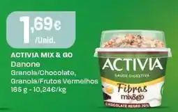 Intermarché Activia mix & go Danone promoção