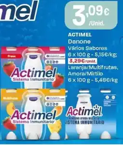 Intermarché Actimel Danone promoção