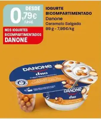 Intermarché Iogurte bicompartimentado Danone promoção