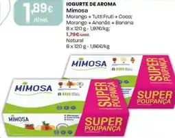 Intermarché Iogurte de aroma mimosa promoção