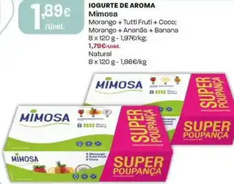 Intermarché Iogurte de aroma mimosa promoção