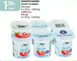 Intermarché Iogurte magro porsi vivabem promoção
