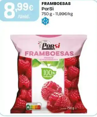 Intermarché Framboesas PorSi promoção