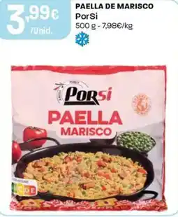 Intermarché Paella de marisco PorSi promoção