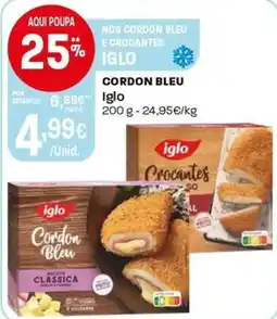 Intermarché Cordon bleu Iglo promoção