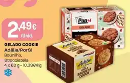 Intermarché Gelado cookie Adélie/PorSi promoção