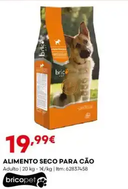 Bricomarché Alimento seco para cão adulto promoção