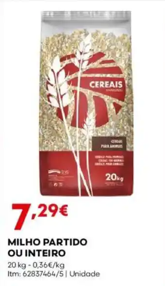 Bricomarché Milho partido ou inteiro promoção