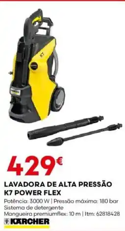 Bricomarché Lavadora de alta pressão k7 power flex promoção