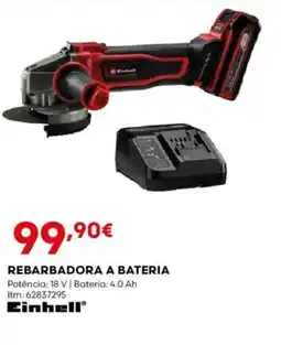Bricomarché Rebarbadora a bateria promoção