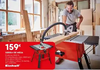 Bricomarché Serra de mesa promoção