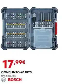 Bricomarché Conjunto 40 bits promoção