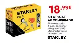 Bricomarché Stanley kit 6 peças ar comprimido promoção