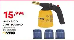Bricomarché Maçarico com isqueiro promoção