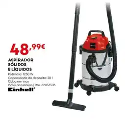 Bricomarché Aspirador sólidos e líquidos promoção