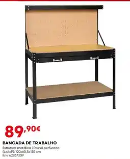 Bricomarché Bancada de trabalho promoção