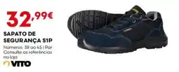 Bricomarché Sapato de segurança s1p promoção