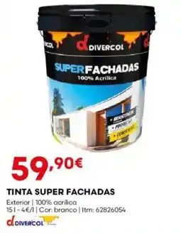 Bricomarché Tinta super fachadas promoção