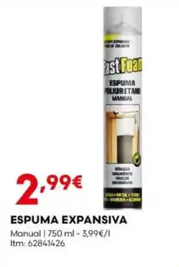 Bricomarché Espuma expansiva manual promoção