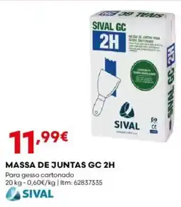 Bricomarché Massa de juntas GC 2H promoção