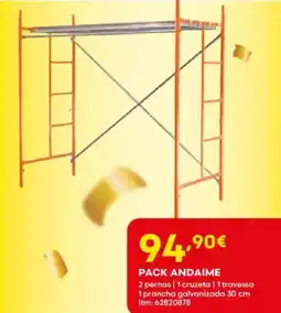 Bricomarché Pack andaime promoção