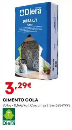 Bricomarché Cimento cola promoção