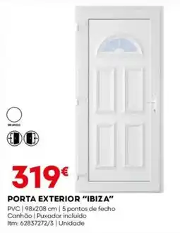 Bricomarché Porta exterior "ibiza" promoção