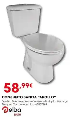 Bricomarché Conjunto sanita "apollo" promoção