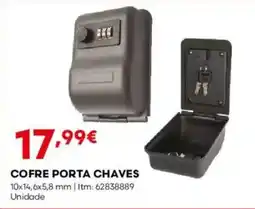 Bricomarché Cofre porta chaves promoção