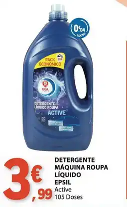 E.Leclerc Detergente máquina roupa líquido epsil promoção