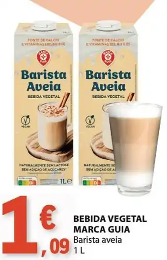 E.Leclerc Bebida vegetal marca guia barista aveia promoção