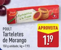 ALDI POULT Tarteletes de Morango promoção