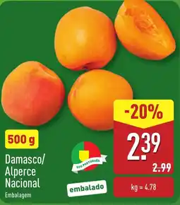ALDI Damasco/ Alperce Nacional promoção