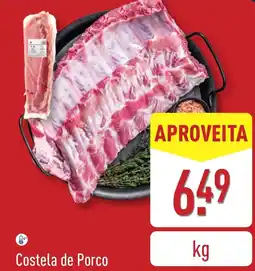 ALDI Costela de Porco promoção
