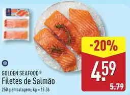 ALDI GOLDEN SEAFOOD Filetes de Salmão promoção