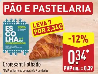 ALDI Croissant Folhado promoção