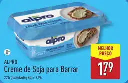 ALDI ALPRO Creme de Soja para Barrar promoção