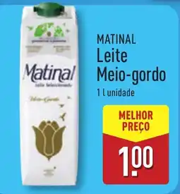 ALDI MATINAL Leite Meio-gordo promoção