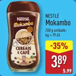 ALDI NESTLÉ Mokambo promoção