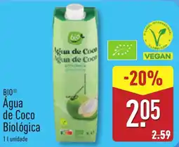 ALDI BIO Água de Coco Biológica promoção