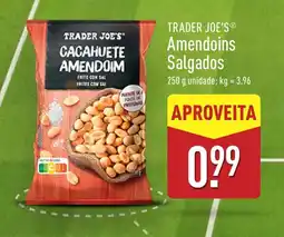 ALDI TRADER JOE'S Amendoins Salgados promoção