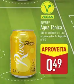 ALDI RIVER Agua Tónica promoção