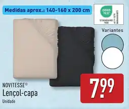 ALDI NOVITESSE Lençol-capa promoção