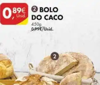 Pingo Doce Bolo do Caco 450g promoção