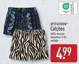 ALDI UP2FASHION Calções promoção