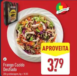ALDI Frango Cozido Desfiado promoção