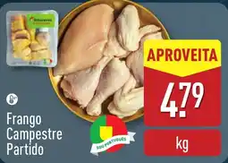 ALDI Frango Campestre Partido promoção